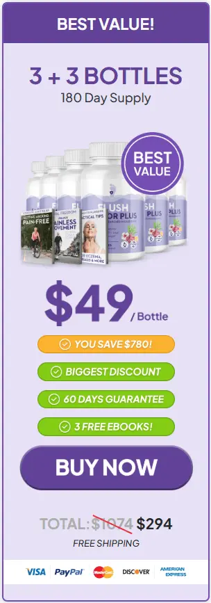 Flush Factor Plus Buy Six Bottles